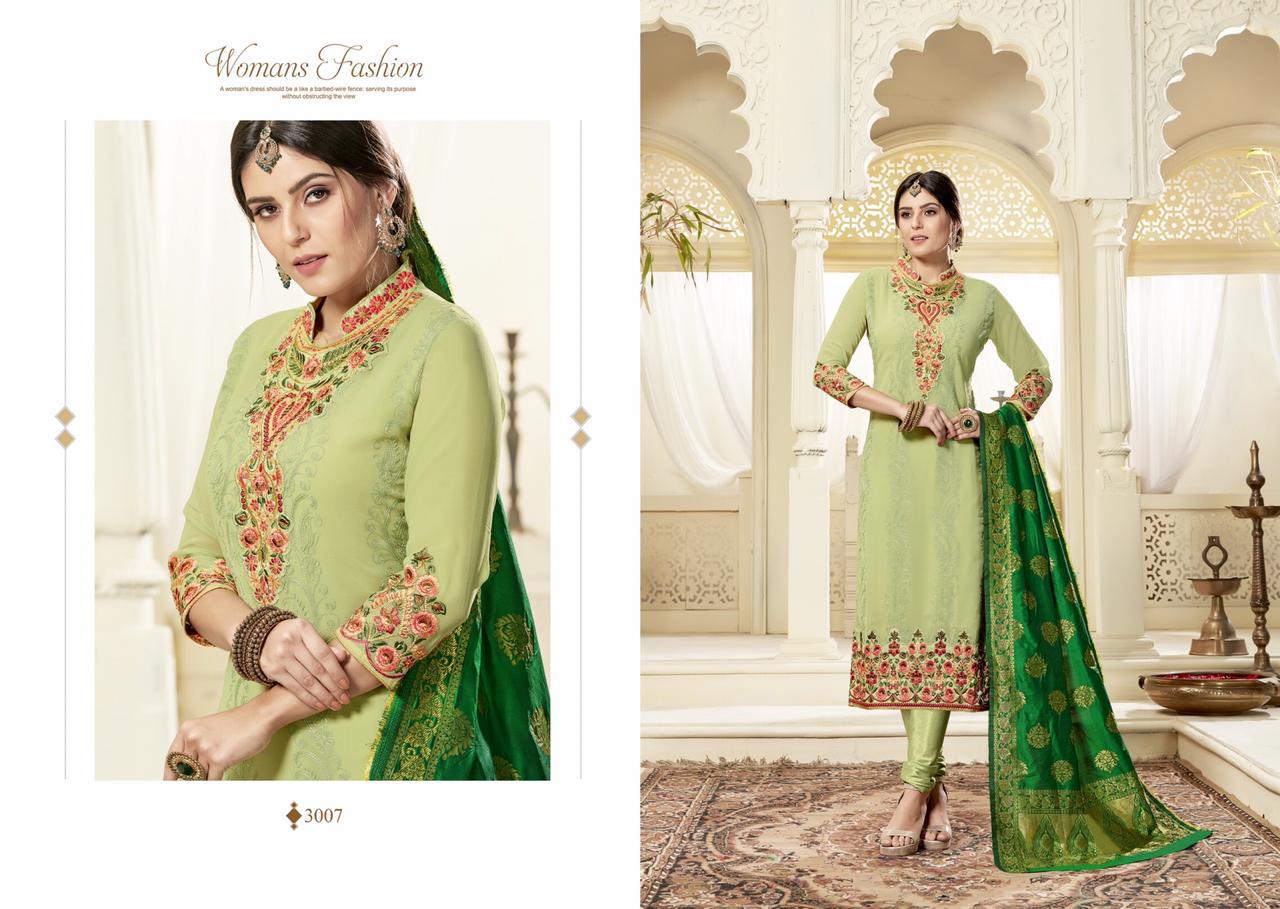 Sarvada creation gaama attractive and stylish look Salwar suits