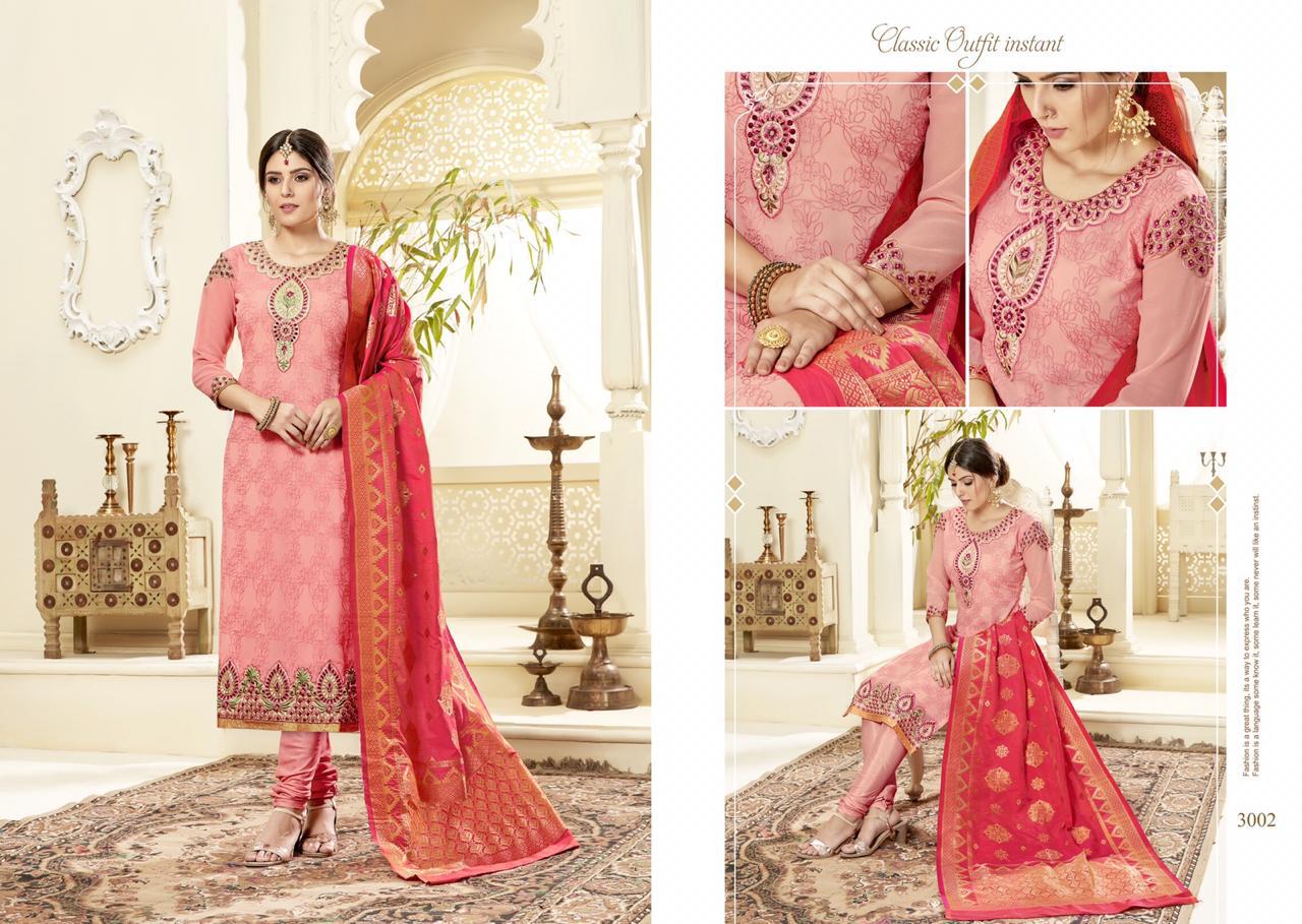Sarvada creation gaama attractive and stylish look Salwar suits