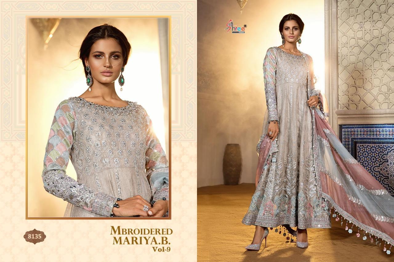 Shree Fab Maria b Embroidered vol-9 gorgeous stylish look Salwar suits