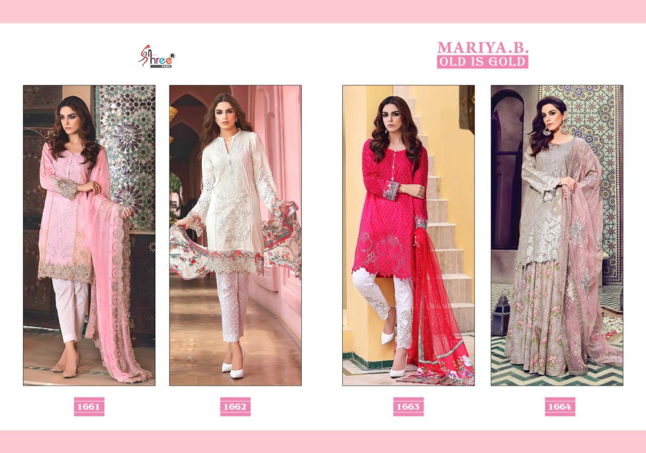 Shree Fab Maria b old is gold attractive collection of Beautifully Designed Salwar suits