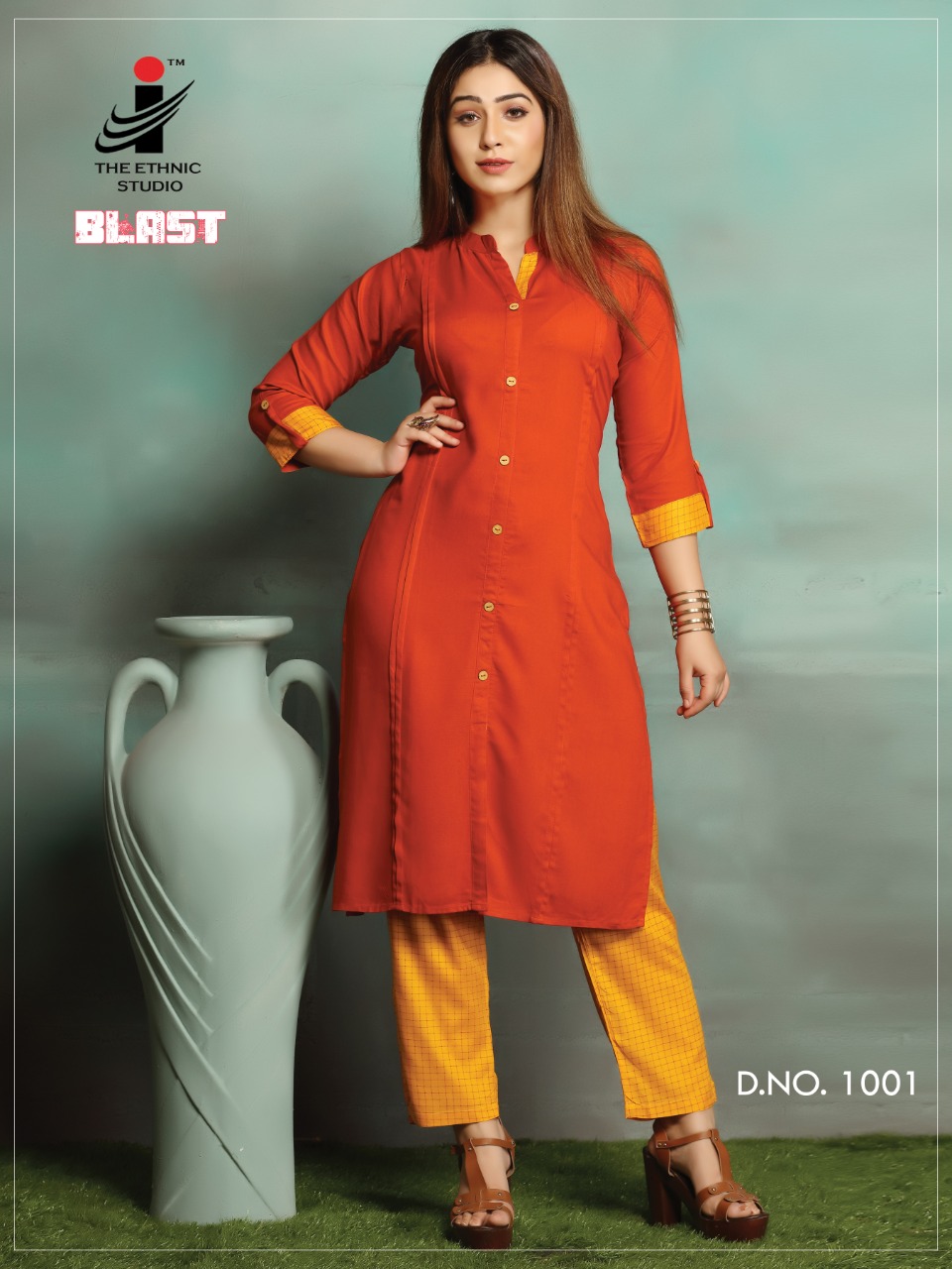 The Ethnic Studio blast attractive and stylish classy catchy look Kurties in wholesale