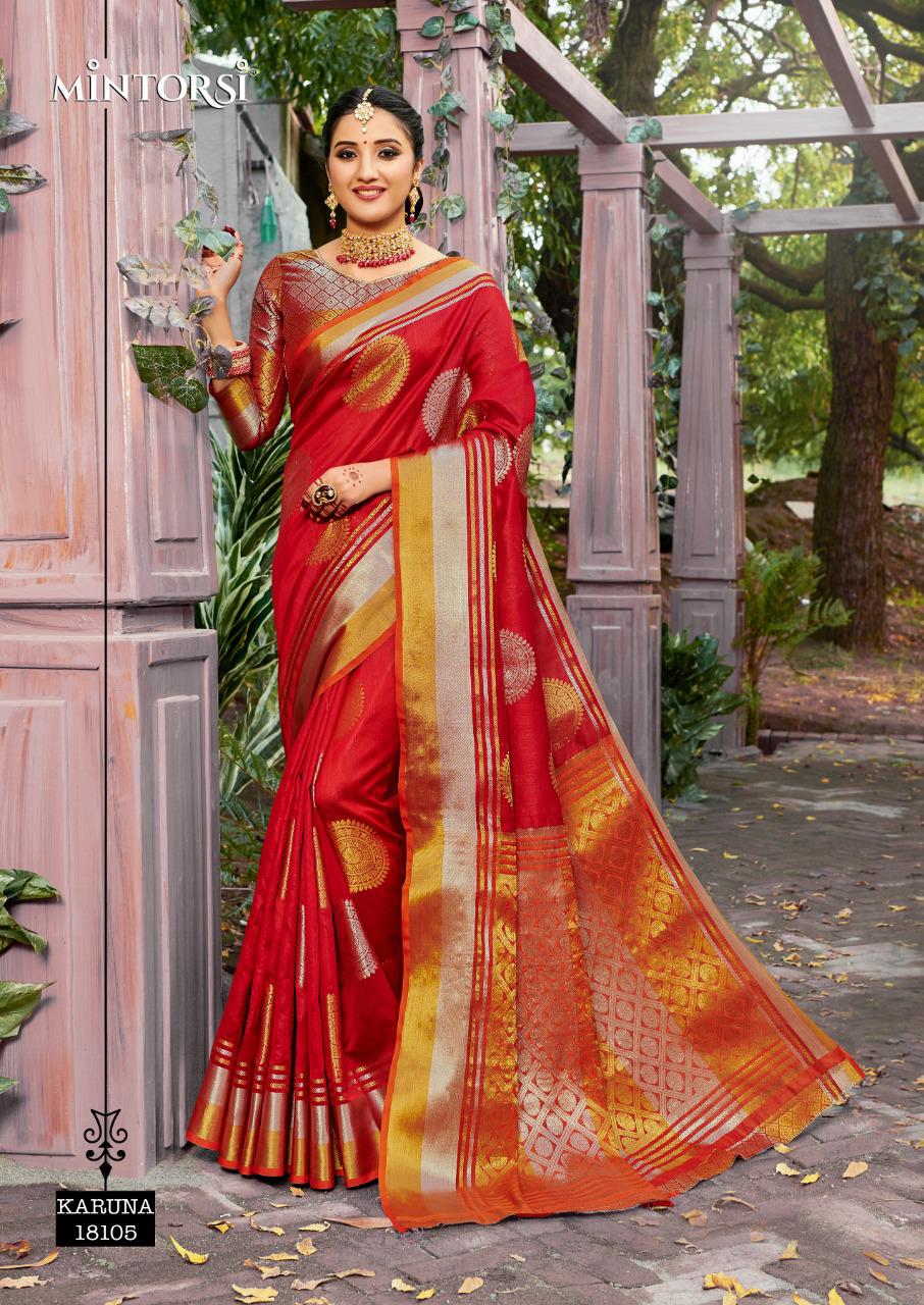 Varsiddhi karuna astonishing and stylish Designed beautifull Sarees