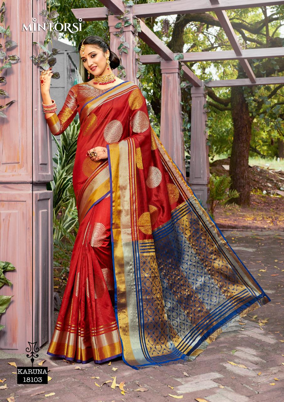 Varsiddhi karuna astonishing and stylish Designed beautifull Sarees