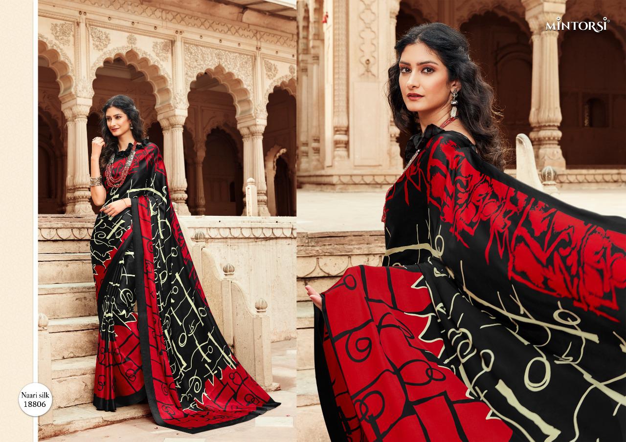 Varsiddhi mintorsi naari silk astonishing style beautifully designed Sarees