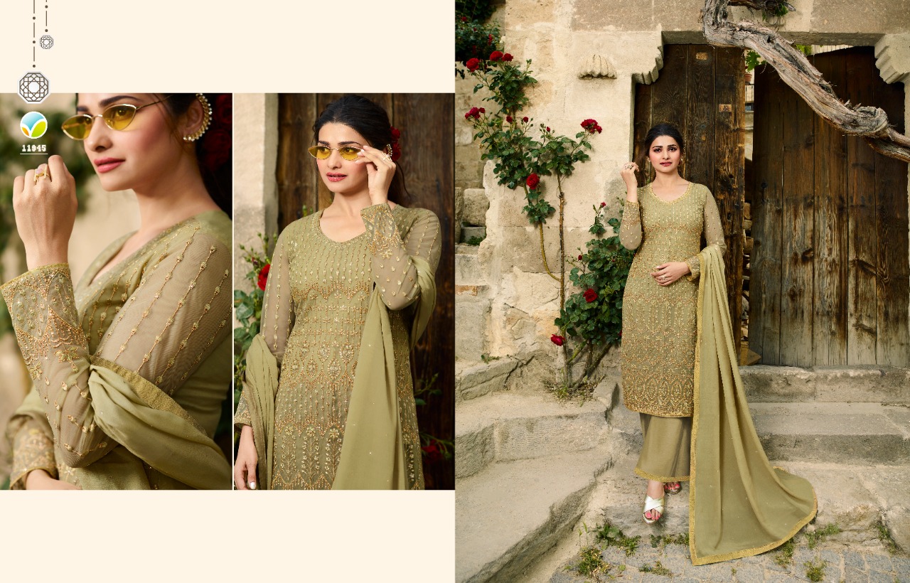 Vinay Fashion dulhan astonishing style classic trendy look beautifull Salwar suits