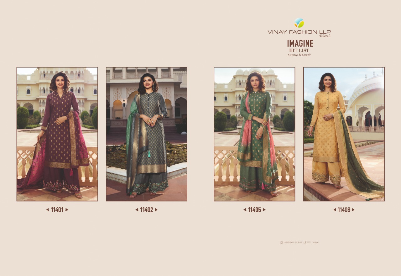 Vinay Fashion kaseesh imaging hitlist astonishing style beautifully designed Salwar suits