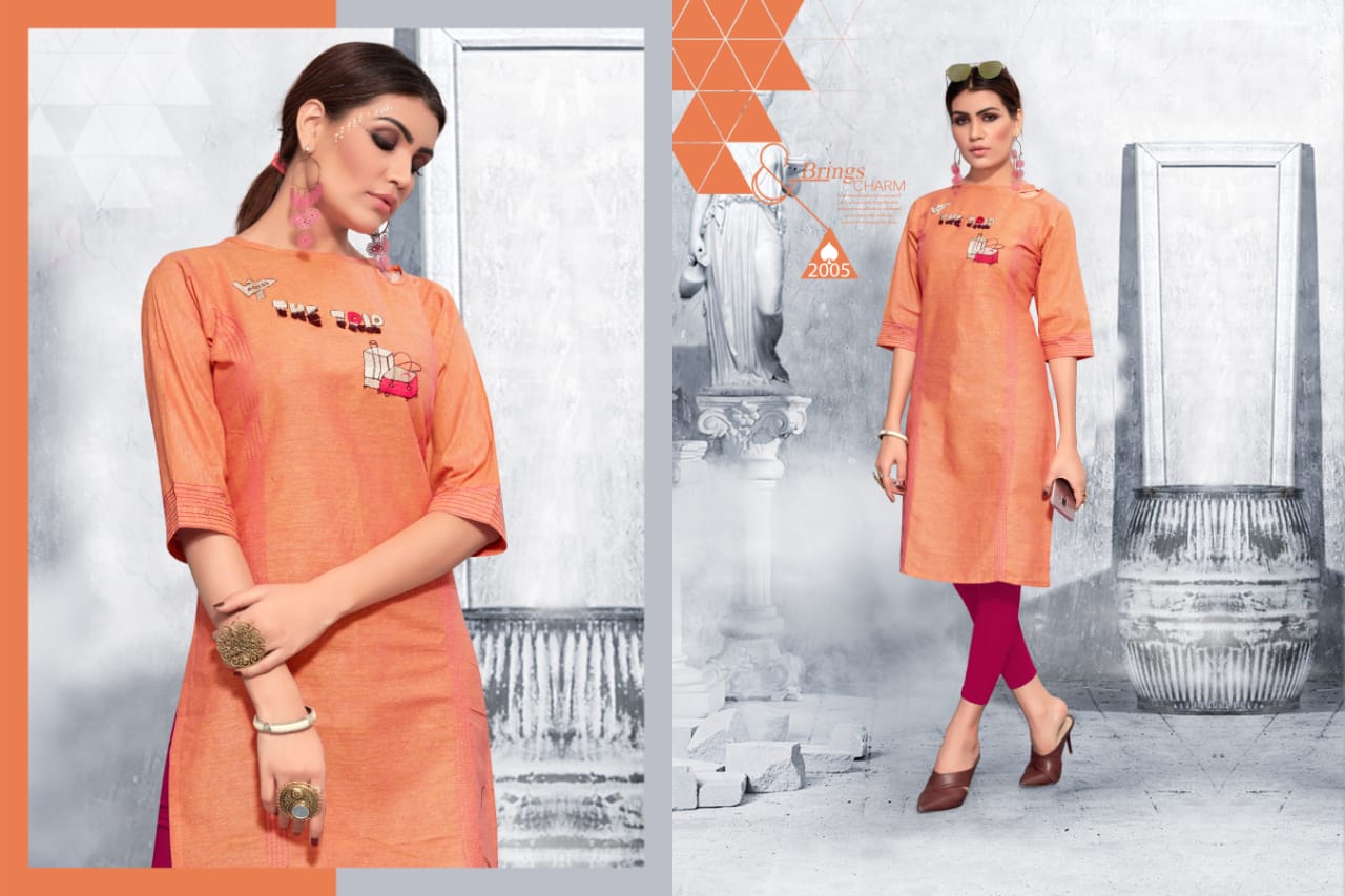 Viyona Nx magnetic vol 2 touch the feel of trendy fits Kurties