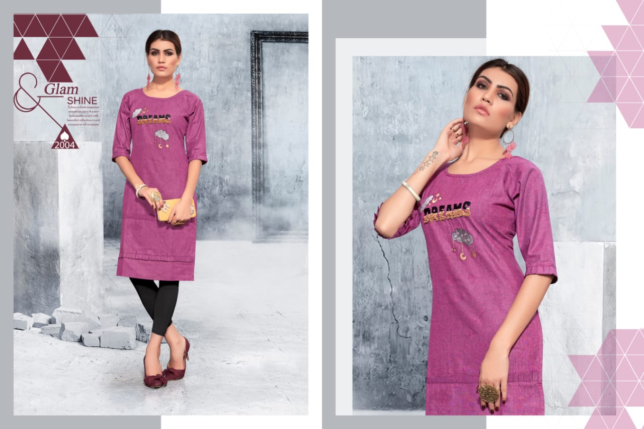 Viyona Nx magnetic vol 2 touch the feel of trendy fits Kurties