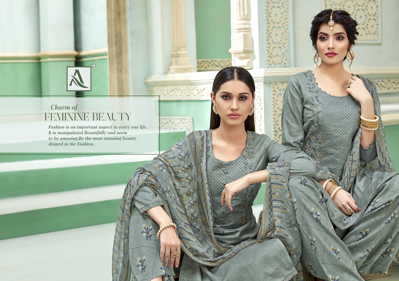 Alok Nazpreet attractive and stylish classy catchy look Salwar suits