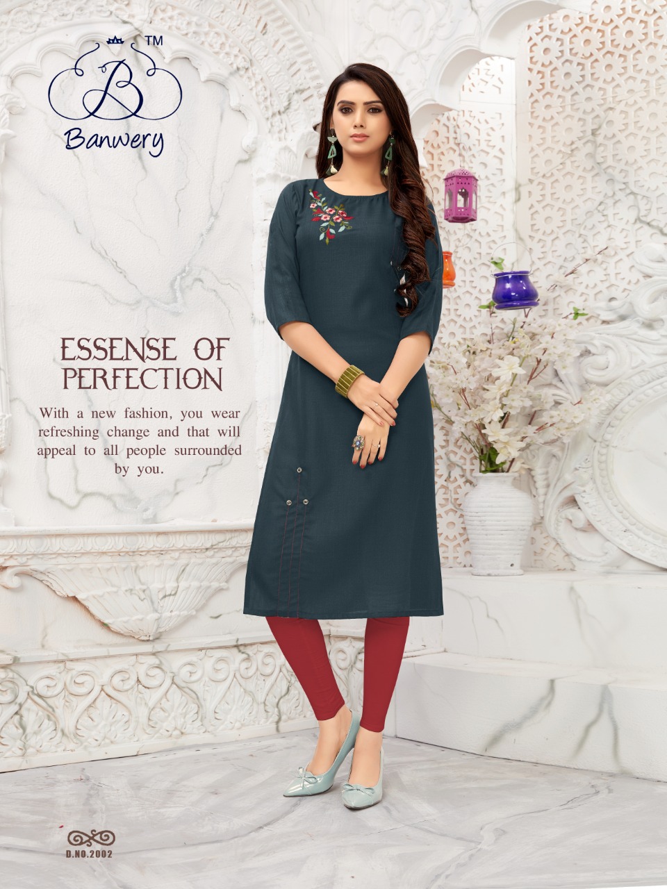 Banwery blend vol 2 gorgeous and stylish classy catchy look Kurties