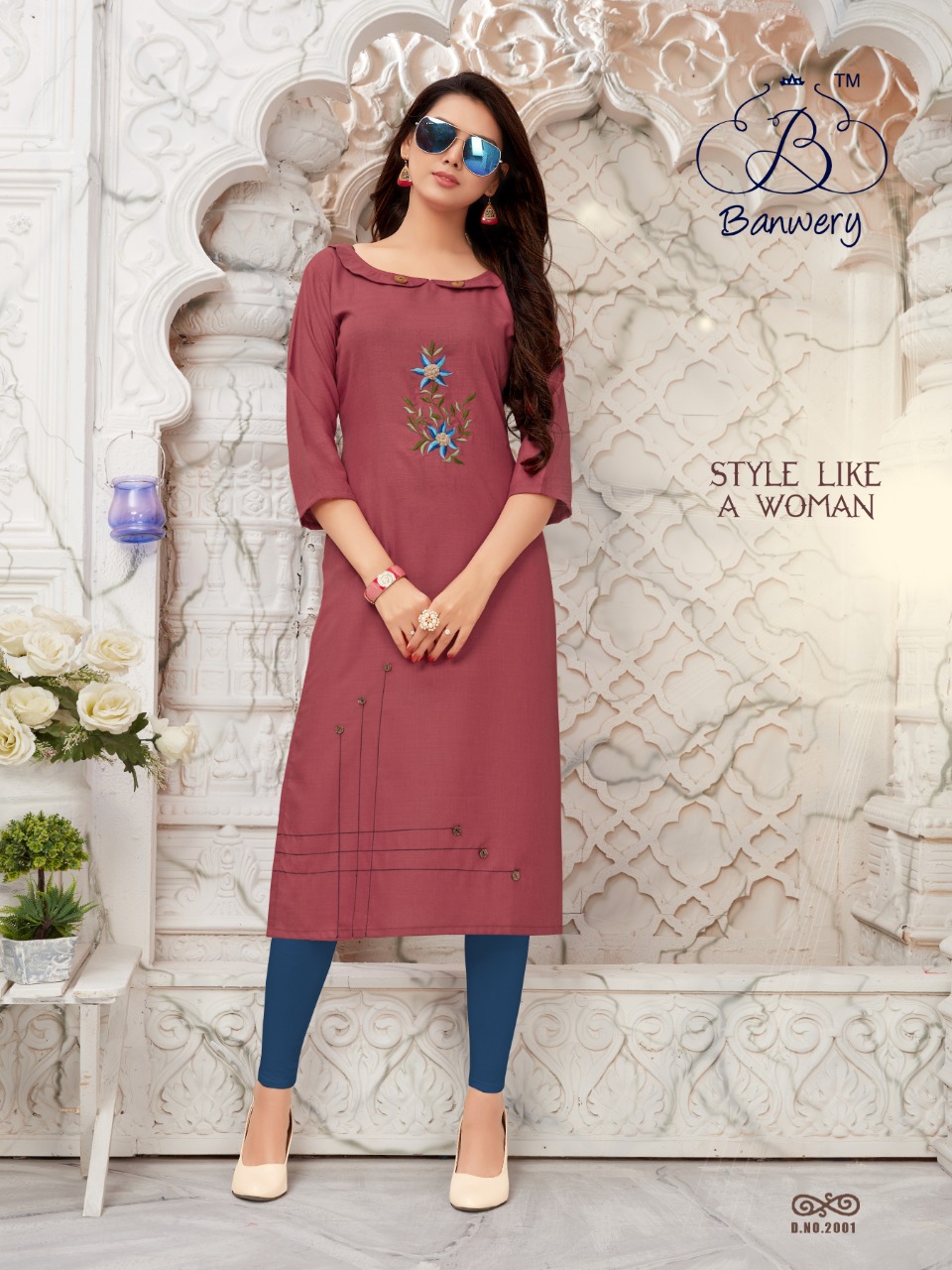 Banwery blend vol 2 gorgeous and stylish classy catchy look Kurties
