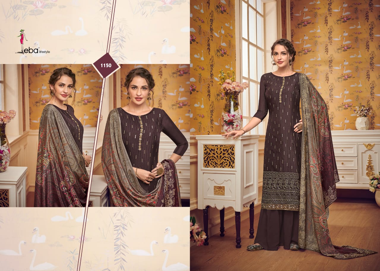 Eba lifestyle hurma vol 28 gorgeous stylish look Salwar suits