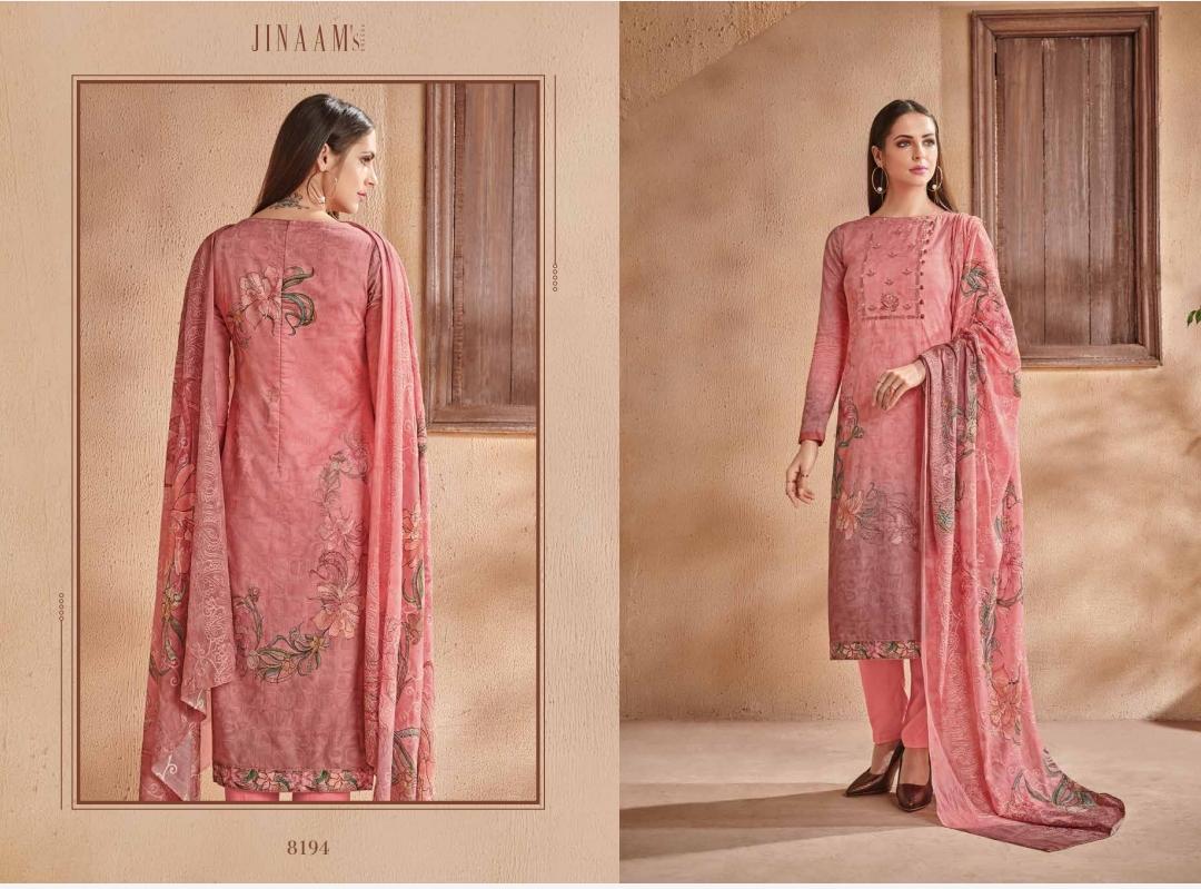 Jinaam Shayla attractive look beautifully designed Salwar suits