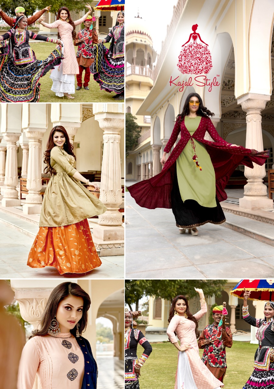 Kajal Style fashion Lakme vol 4 gorgeous stunning look attractive designed Kurties