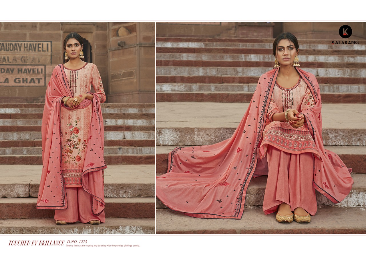 Kalarang crystal Astonishing Style gorgeous stylish look Salwar suits