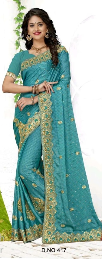 Kalista Fashions Surat queen astonishing style attractive look Beautifully Designed Sarees
