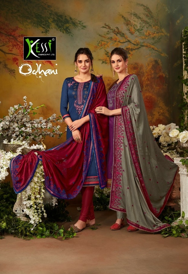 Kessi fabrics odhani vol-1 attractive look Stylish designed Salwar suits