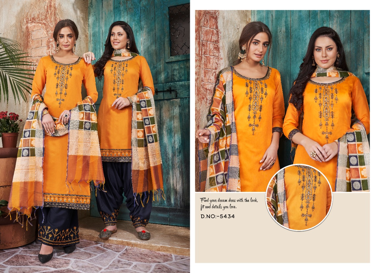 Kessi fabrics silk Patiala vol 3 classy catchy look attractive designed Salwar suits