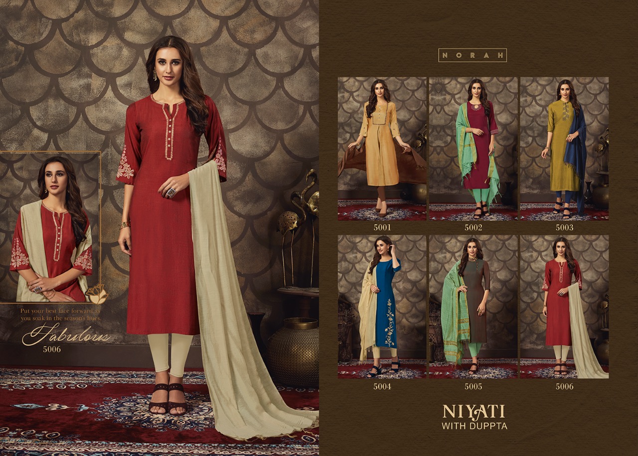 Neha Fashion niyati with duppata elagant look Stylish designed Kurties