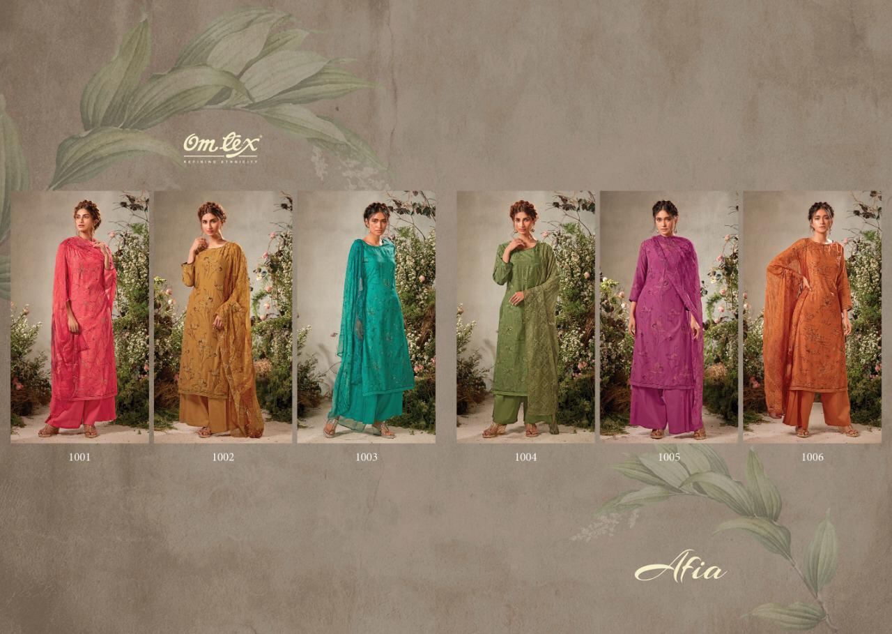 Omtex afia astonishing style beautifully designed Salwar suits
