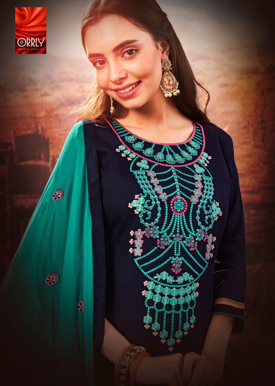 Orrly vol 2 Beautifully and amazingly Designed classic trendy look Salwar suits