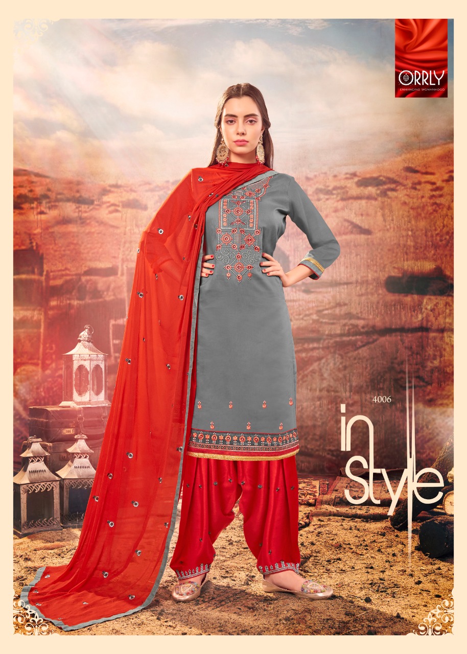 Orrly vol 2 Beautifully and amazingly Designed classic trendy look Salwar suits