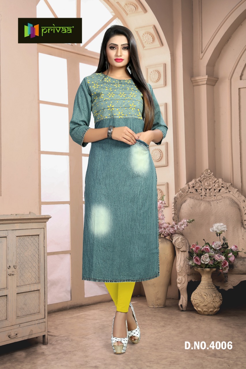 Privaa Chokidar vol 4 elagant Style gorgeous stunning look Kurties