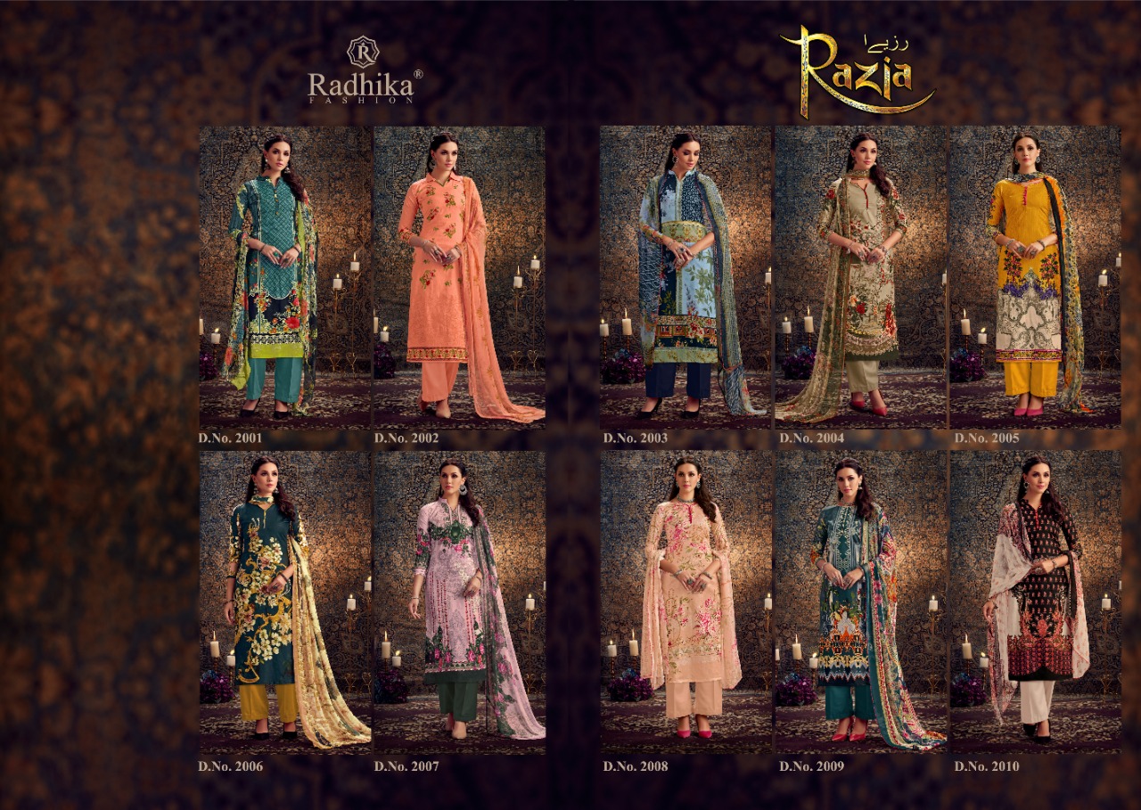 Radhika Razia innovative style beautifully designed Salwar suits