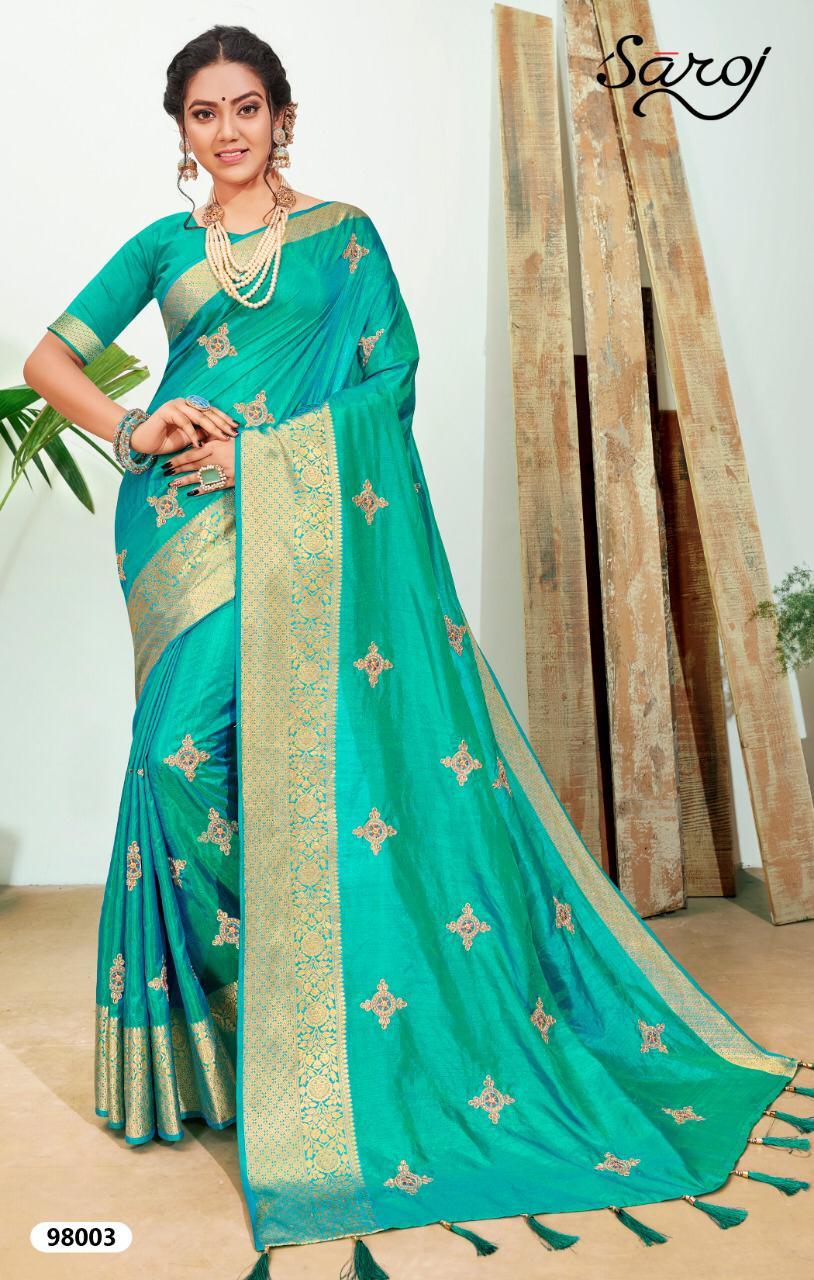 Saroj chetana beautifull and stylish look Sarees