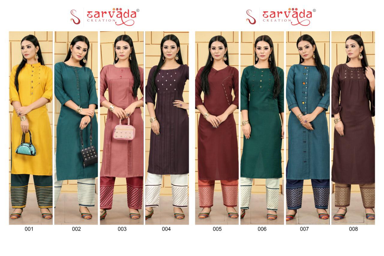Sarvada chahat a new and modern Trendy fits Kurties