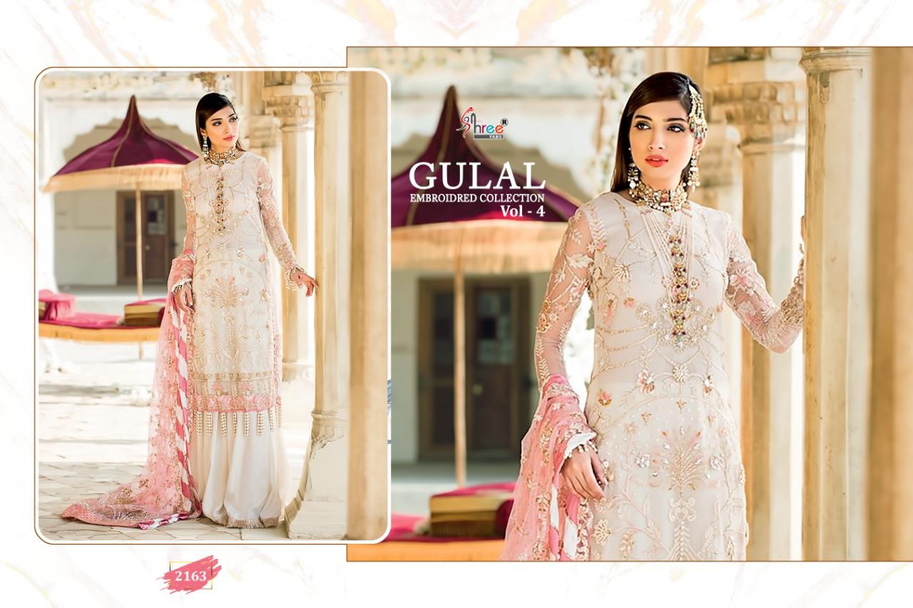 Shree Fab gulal vol-4 gorgeous stylish look Beautifully Designed Embroidered Salwar suits