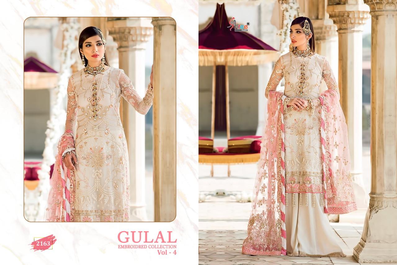 Shree Fab gulal vol-4 gorgeous stylish look Beautifully Designed Embroidered Salwar suits
