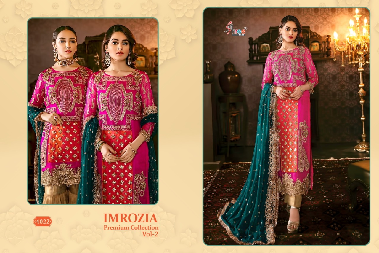 Shree Fab Imorzia vol 2 premium collection of astonishing style beautifully designed Salwar suits