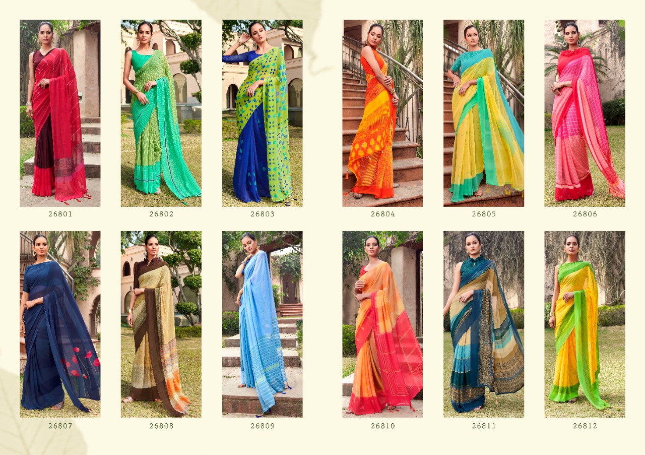 Triveni Lilly vol 2 Charming And newly Designed beautifull Sarees