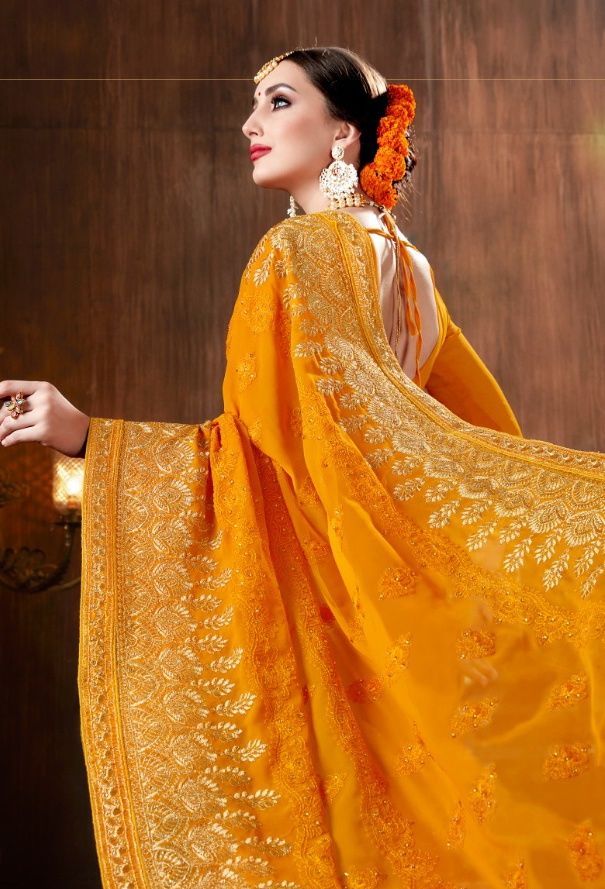 Triveni sattviki astonishing style beautifully designed Sarees