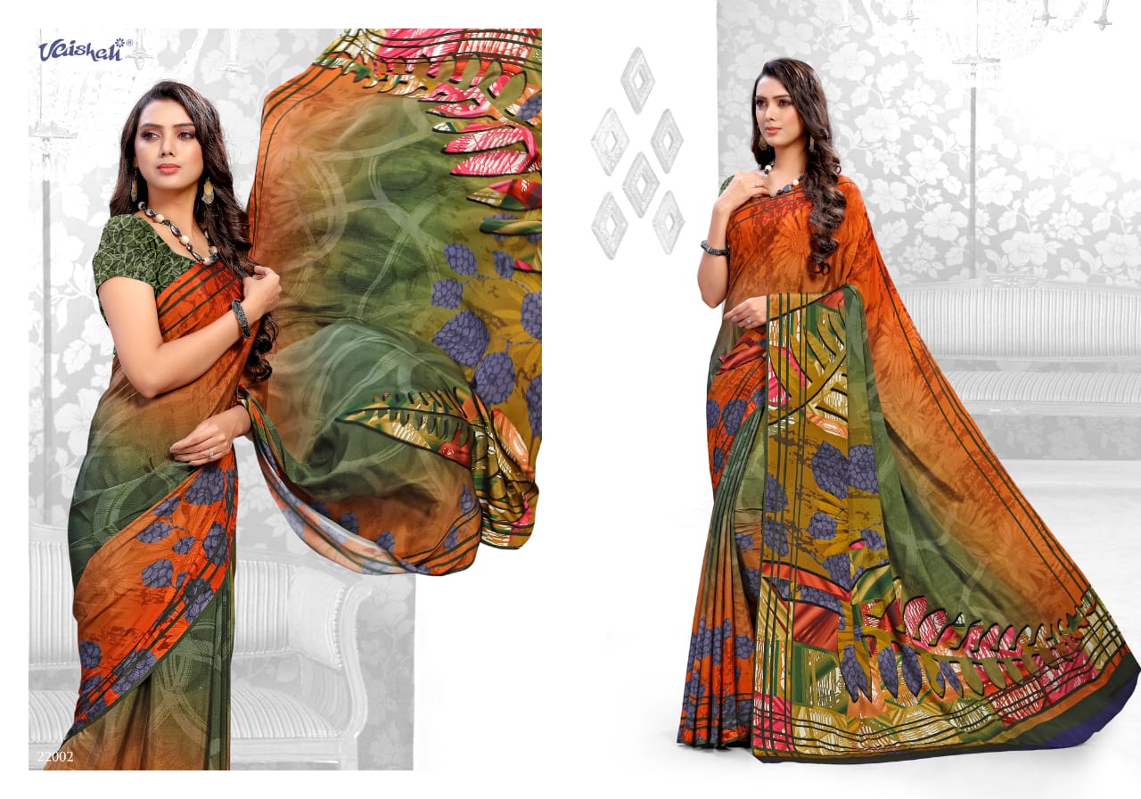 Vaishali fashion mayraa crape vol 12 astonishing style beautifully designed Sarees