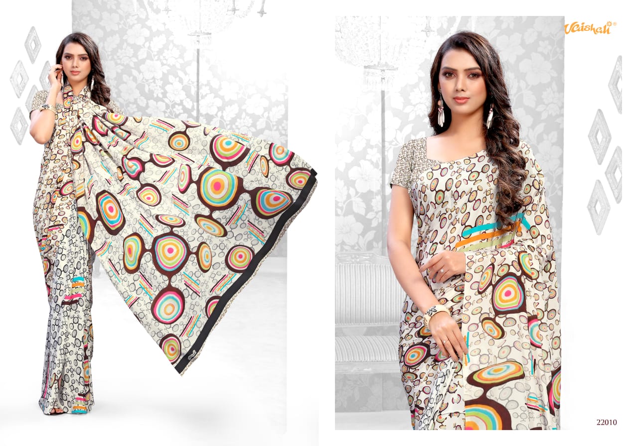Vaishali fashion mayraa crape vol 12 astonishing style beautifully designed Sarees