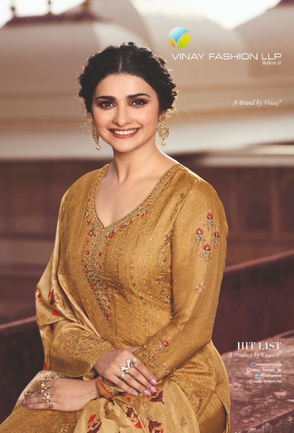 Vinay Fashion tradition hitlist a new and stylish classy catchy look Salwar suits
