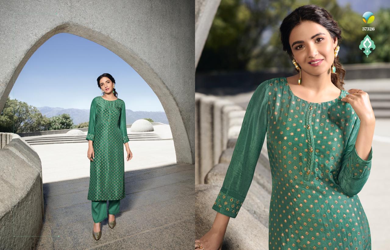 Vinay Fashion lightning vol 2 charming look beautifully designed attractive Kurti with plazzo