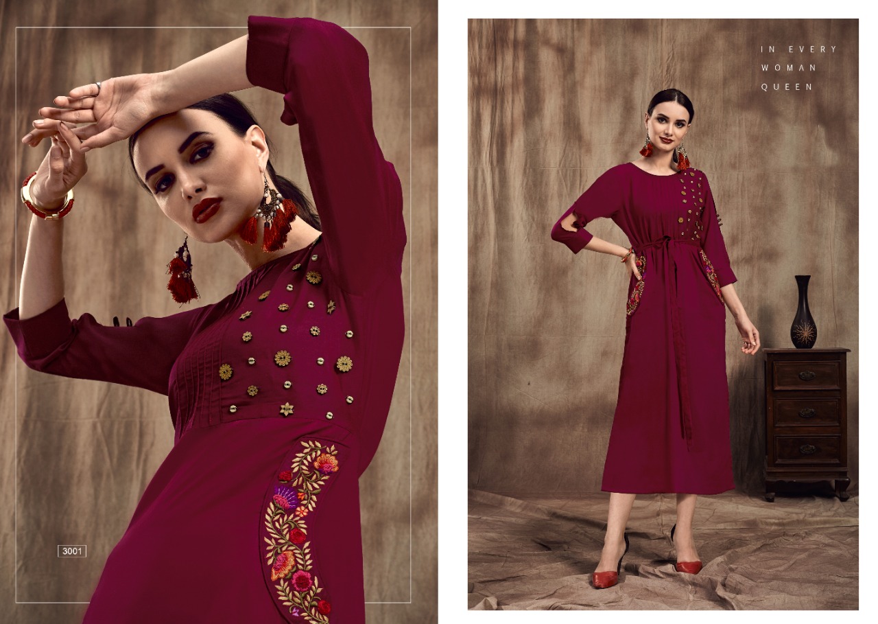 Watermelon clothing Saira vol 3 a new and modern Style Trendy fits Kurties