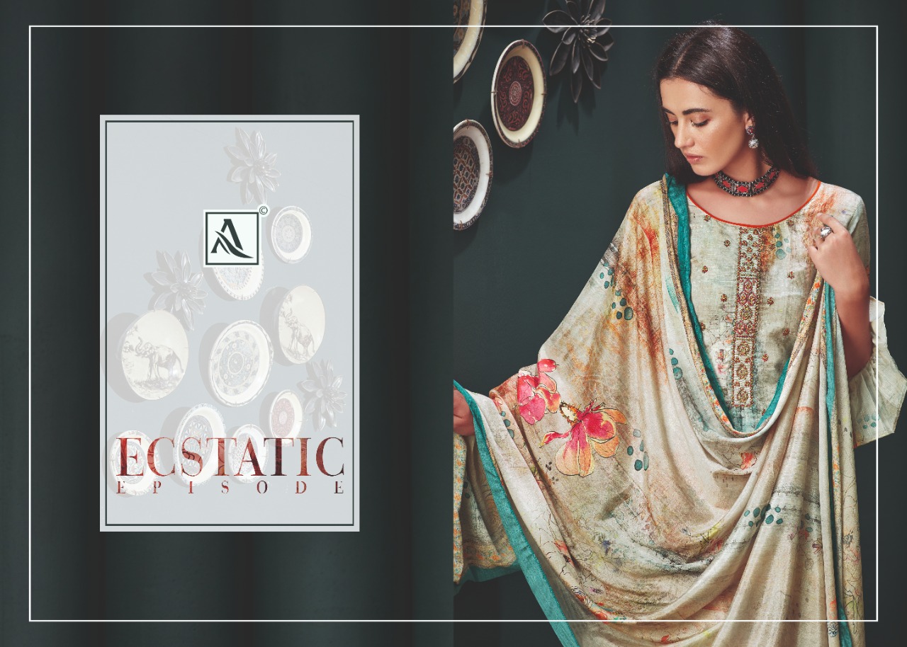Alok suit navika elagant Style gorgeous stunning look beautifully designed Salwar suits