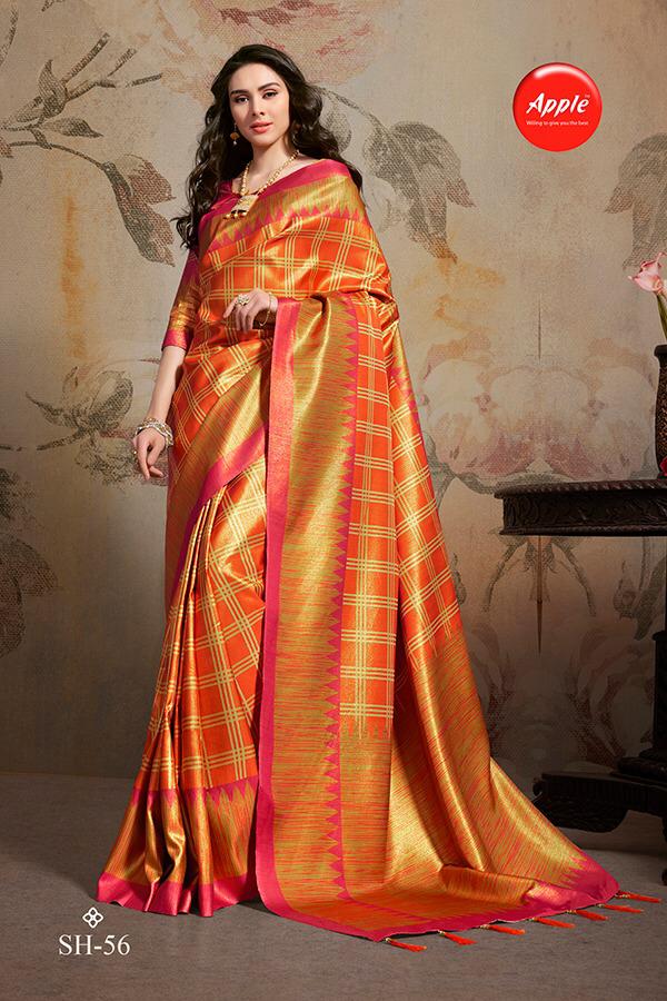 Apple saheli vol 2 gorgeous stunning look beautifully designed Sarees