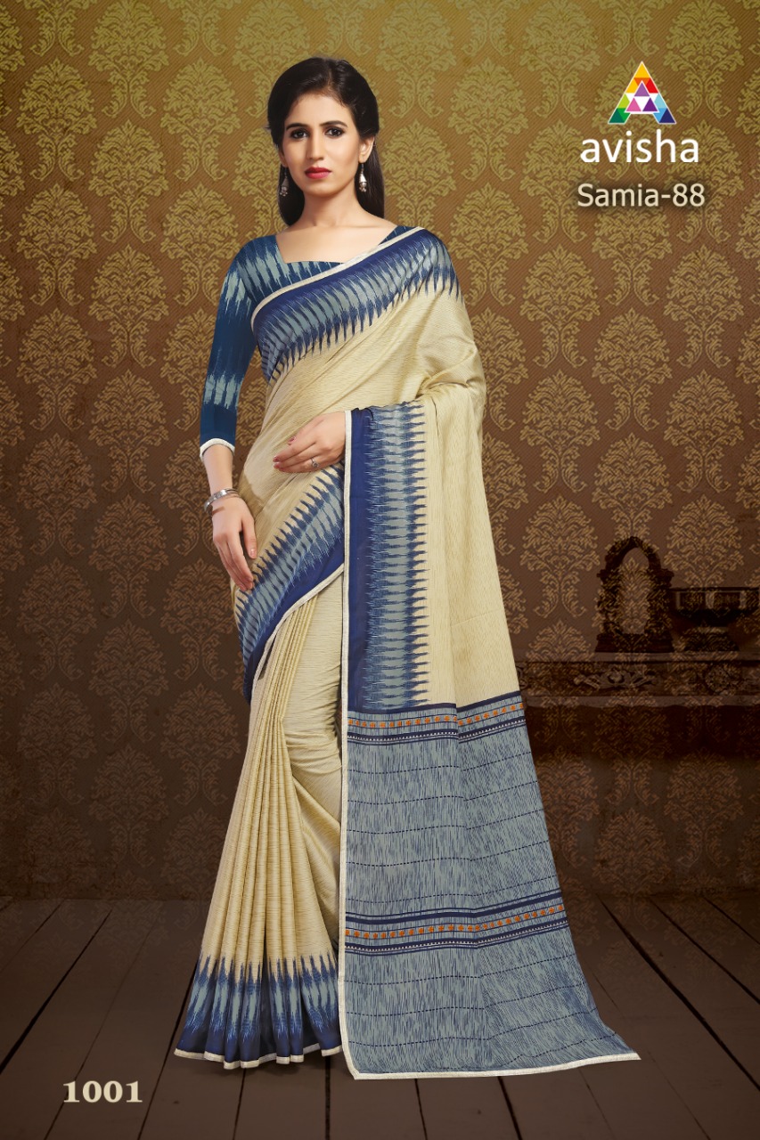 Avisha Samia 88 innovative style beautifully designed Sarees in wholesale price