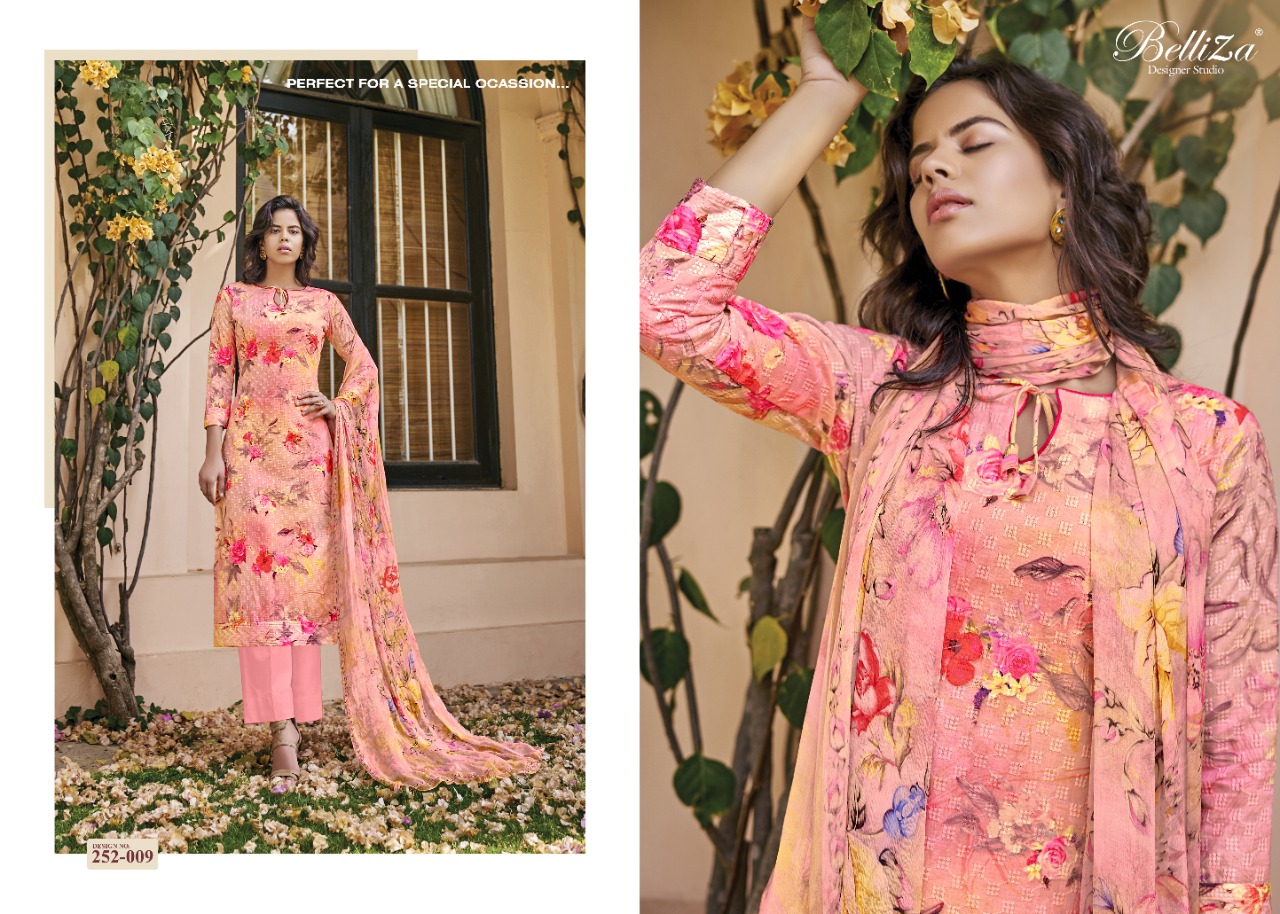 Belliza Isabelle astonishing style cotton spring summer collection Salwar suits