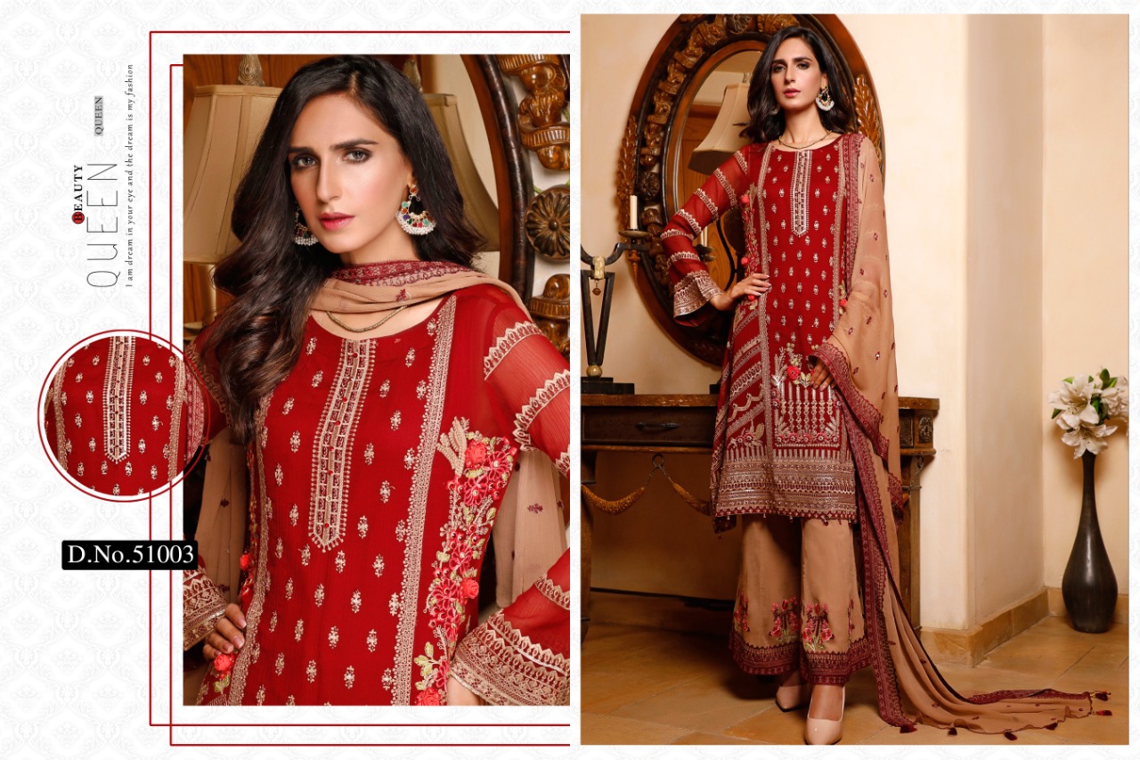 Charizma Designer fauzia astonishing style attractive look Beautifully Designed Salwar suits