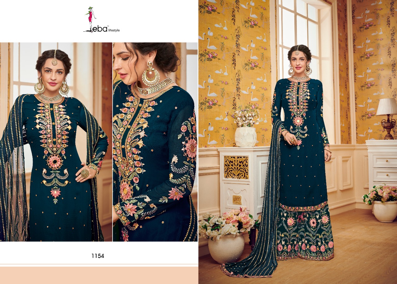 Eba lifestyle hurma vol 29 classic and modern Trendy astonishing style attractive Salwar suits