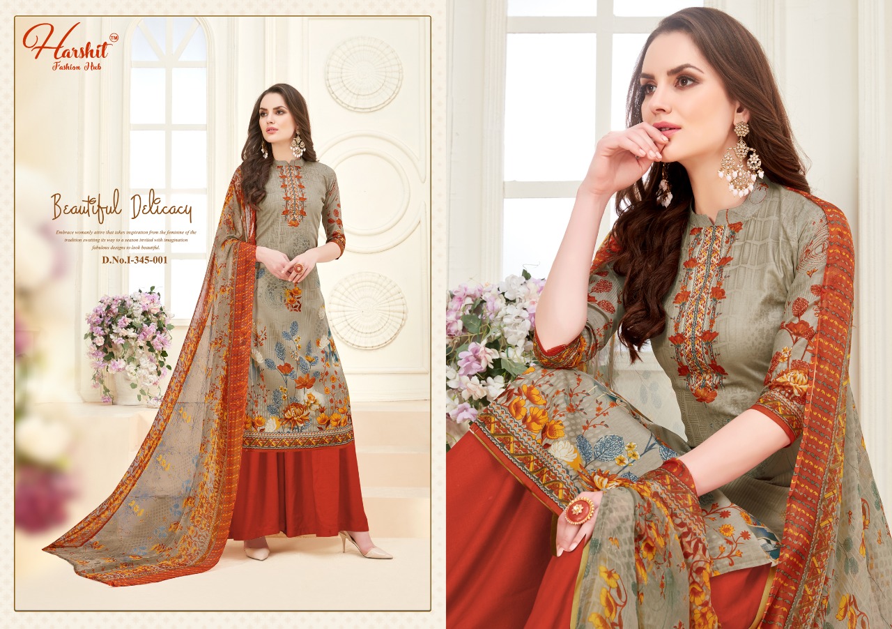 Harshit fashion Mahira elagant look pure Cambric digital print summer collection Salwar suits