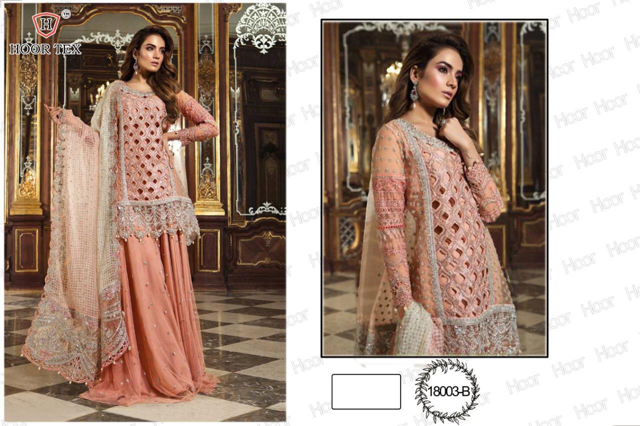 Hoor Tex Aynoor color gold vol 4 innovative style beautifully designed attractive look Pakistani concept Salwar suits