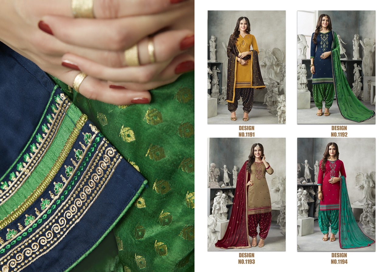 Kalarang shagun Vol 7 innovative style Modern Trendy Salwar suits