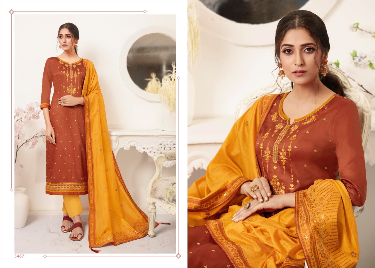 Kessi fabrics Raj gharana innovative style beautifully designed Salwar suits